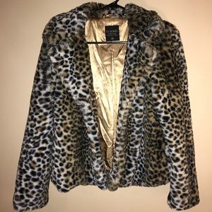 Leopard Print Coat